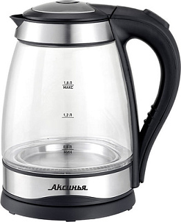 картинка Чайник электрический Аксинья КС-1003 черный от интернет-магазина К1-СТРОЙ