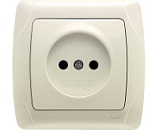 картинка Розетка без заземления крем Viko Carmen от интернет-магазина К1-СТРОЙ