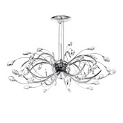 картинка 747164*** (9735/8+8.1) Люстра подвесная TENALIA 16х20W G4 12V ХРОМ (в комплекте) от интернет-магазина К1-СТРОЙ