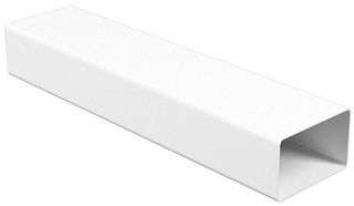 картинка Воздуховод прямоугольный ПВХ 55х110 L=1м 511ВП1 ERA от интернет-магазина К1-СТРОЙ