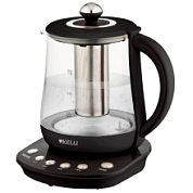 картинка Электрический чайник KL-1377 Черный Kelli от интернет-магазина К1-СТРОЙ