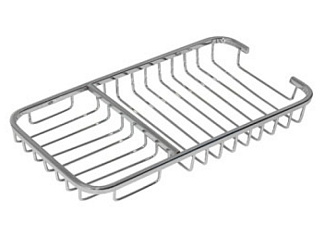 картинка Металлическая полка хром, F337 Frap от интернет-магазина К1-СТРОЙ