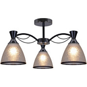 картинка Светильник потолочный 70082-3.3-03 CR+BK Reluce от интернет-магазина К1-СТРОЙ