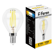 картинка Лампа светодиодная LB-511 Шарик E14 11W 2700K 38013 Feron от интернет-магазина К1-СТРОЙ