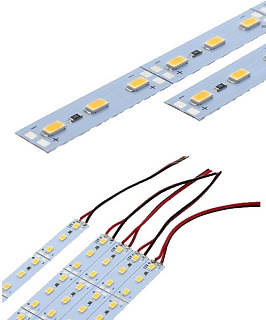 картинка Лента светодиодная с жестким основанием 12v-22w 3000К от интернет-магазина К1-СТРОЙ