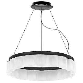 картинка Люстра подвесная Lightstar Nibbler 186W LED G9, чёрный/белый от интернет-магазина К1-СТРОЙ