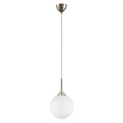 картинка 813033 (MD5087-1GL)  Подвес GLOBO 1х40W  E14 champagne gold/white (в комплекте) от интернет-магазина К1-СТРОЙ