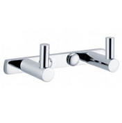 картинка Планка с 2-мя крючками H0002 KAISER от интернет-магазина К1-СТРОЙ