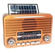 картинка Радиоприёмник аккумуляторный коричневый RX-7071BT GOLON от интернет-магазина К1-СТРОЙ