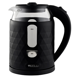 картинка Электрический чайник KL-1805 Черный Kelli от интернет-магазина К1-СТРОЙ