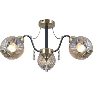 картинка Светильник потолочный IL0432-3CSQ-29 AB BK ILLUMICO от интернет-магазина К1-СТРОЙ