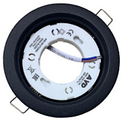 картинка Светильник встраиваемый черный матовый GX53 H4 AVD от интернет-магазина К1-СТРОЙ