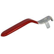 картинка Ручка длинная усиленная для крана, прорезиненная красная, 1/2"-3/4" MP-У, ИС.131178 MasterProf от интернет-магазина К1-СТРОЙ