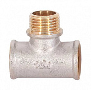 картинка Тройник 1" г/ш/г никелированный, Wm*T1F*М*F WaterMark от интернет-магазина К1-СТРОЙ