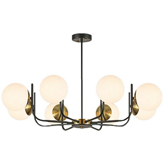 картинка Светильник потолочный IL0167-8P-79 BK AB ILLUMICO от интернет-магазина К1-СТРОЙ