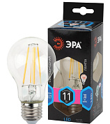 картинка Лампа светодиодная филамент F-LED A60-11W-840-E27 11Вт Б0035026 ЭРА от интернет-магазина К1-СТРОЙ