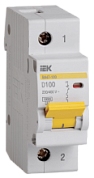 картинка Автоматический выключатель ВА 47-100 1Р 100А 10кА D IEK от интернет-магазина К1-СТРОЙ
