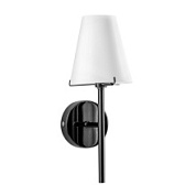 картинка 758617 (MB7116-1А) Бра DIAFANO 1х40W G9 ЧЕРНЫЙ ХРОМ/БЕЛЫЙ (в комплекте) от интернет-магазина К1-СТРОЙ