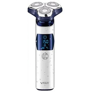 картинка Электробритва аккумуляторная IPX7 V-328 VGR от интернет-магазина К1-СТРОЙ