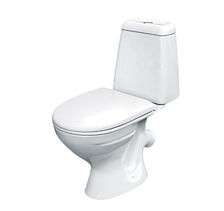 картинка Унитаз напольный Mito Hit косой выпуск Cersanit от интернет-магазина К1-СТРОЙ