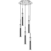 картинка 756054 (MD6913-5A) Люстра CILINO 5х40W GU10 CHROME (в комплекте) от интернет-магазина К1-СТРОЙ