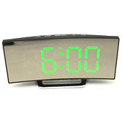 картинка Часы светодиодные настольные DT-6507 время дата будильник термометр дугообразное табло Космос от интернет-магазина К1-СТРОЙ