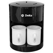 картинка Кофеварка капельная DL-8160 черный DELTA от интернет-магазина К1-СТРОЙ