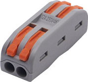 картинка Строительно-монтажная клемма 2 контактные L.- N., LD222-422 для фазных проводников STEKKER от интернет-магазина К1-СТРОЙ