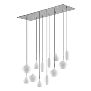 картинка Подвес Lightstar PENTOLA 12х40W E14, хром/белый от интернет-магазина К1-СТРОЙ
