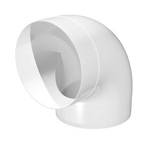 картинка Колено круглое пластик 90°, D125 12,5ККП ERA от интернет-магазина К1-СТРОЙ