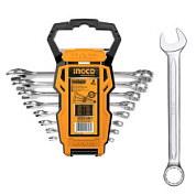 картинка Набор комбинированных гаечных ключей 6-19мм HKSPA1088-I INGCO от интернет-магазина К1-СТРОЙ