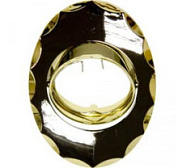 картинка Светильник потолочный 736 MR16 G5.3 черный-золото Feron от интернет-магазина К1-СТРОЙ