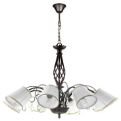 картинка 796188*** (SD1115-8) Люстра ESEDRA 8x40W E27 BROWN ткань (в комплекте) от интернет-магазина К1-СТРОЙ