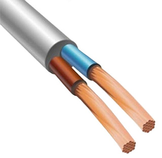 картинка Кабель силовая ПВС_2х0,75 от интернет-магазина К1-СТРОЙ
