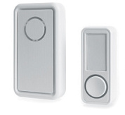 картинка Звонок дверной беспроводной E-379 18 мелодий белый Feron от интернет-магазина К1-СТРОЙ