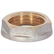 картинка Контргайка 1/2" ник. с бортиком, Wm-1/2F WaterMark от интернет-магазина К1-СТРОЙ