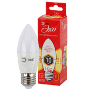 картинка Лампочка светодиодная RED LINE ECO LED B35-10W-827-E27 E27/Е27 10Вт свеча ЭРА от интернет-магазина К1-СТРОЙ