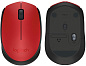 Мышь беспроводная оптическая M170 Red Logitech