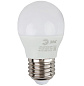 Лампа светодиодная ЭКО 6w E27 2700k Led шар ЭРА