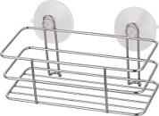 картинка Полка – корзина для ванной на присосках, 18*10*9 см хром (1/24) ELINE-B-1 РЫЖИЙ КОТ от интернет-магазина К1-СТРОЙ