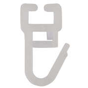 картинка Крючок для штор цвет белый от интернет-магазина К1-СТРОЙ