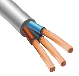 картинка Кабель силовой ПВС 3х10 ГОСТ от интернет-магазина К1-СТРОЙ