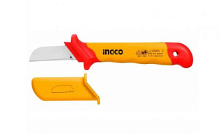 картинка Диэлектрический нож электрика, 180х50 мм HICK1801 INDUSTRIAL INGCO от интернет-магазина К1-СТРОЙ