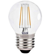 картинка Лампа светодиодная FILAMENT 6W E27 2700K шар GENERAL от интернет-магазина К1-СТРОЙ