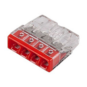 картинка Клеммы для распределительных коробок без контактной пасты 4-проводные 2273-204 Германия WAGO от интернет-магазина К1-СТРОЙ