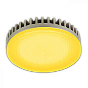 картинка Светодиодная цветная лампа матовый желтый GX53 LED 8W Tablet Ecola от интернет-магазина К1-СТРОЙ