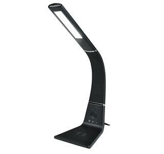 картинка Настольный светильник TLD565 12w 3000/6000k Dimmer черный Uniel от интернет-магазина К1-СТРОЙ