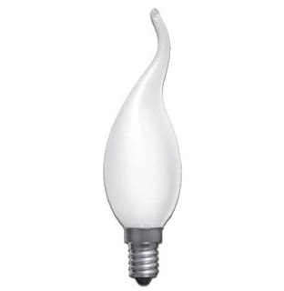 картинка Лампа накаливания свеча на ветру матовая 40W E14 Philips от интернет-магазина К1-СТРОЙ