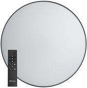 картинка Светодиодный управляемый светильник AL6200 “Simple matte” тарелка 60W 3000К-6500K черный Feron от интернет-магазина К1-СТРОЙ