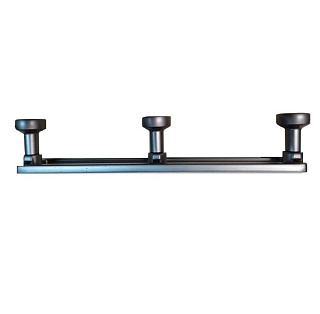 картинка Вешалка настенная 3 крючка титан от интернет-магазина К1-СТРОЙ